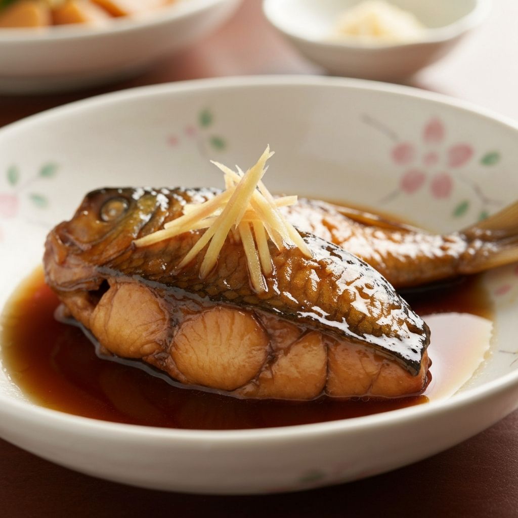 旬魚の煮付け御膳